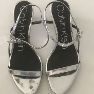 Silver Sandals